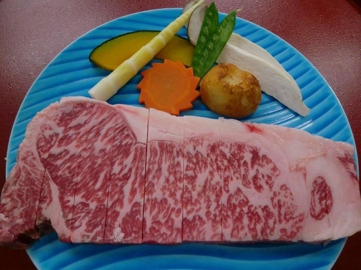【お肉好きなら絶対これ！夕食お部屋食♪】ボリューム満点★やわらか和牛ステーキ200gプラン